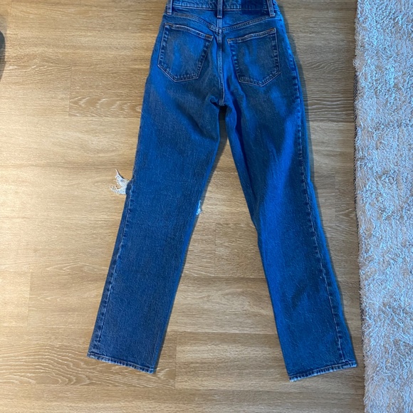 Abercrombie & Fitch the 90's straight leg high rise jean - Picture 2 of 5